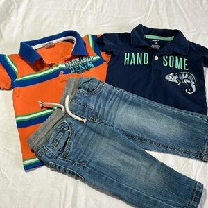 12M Garfield, Carters, Cat & Jack bundle